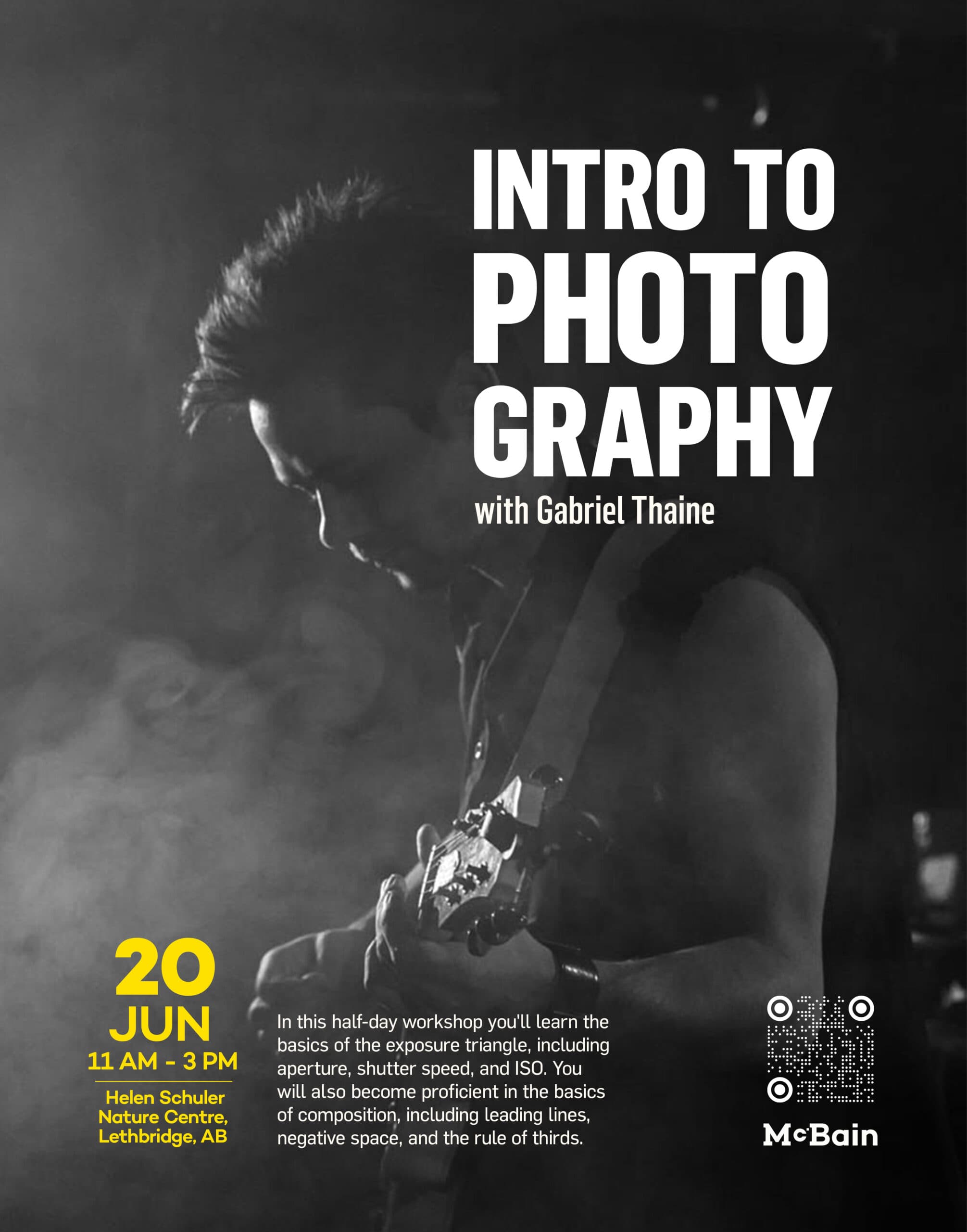 Introduction to Photography with Gabe Thaine