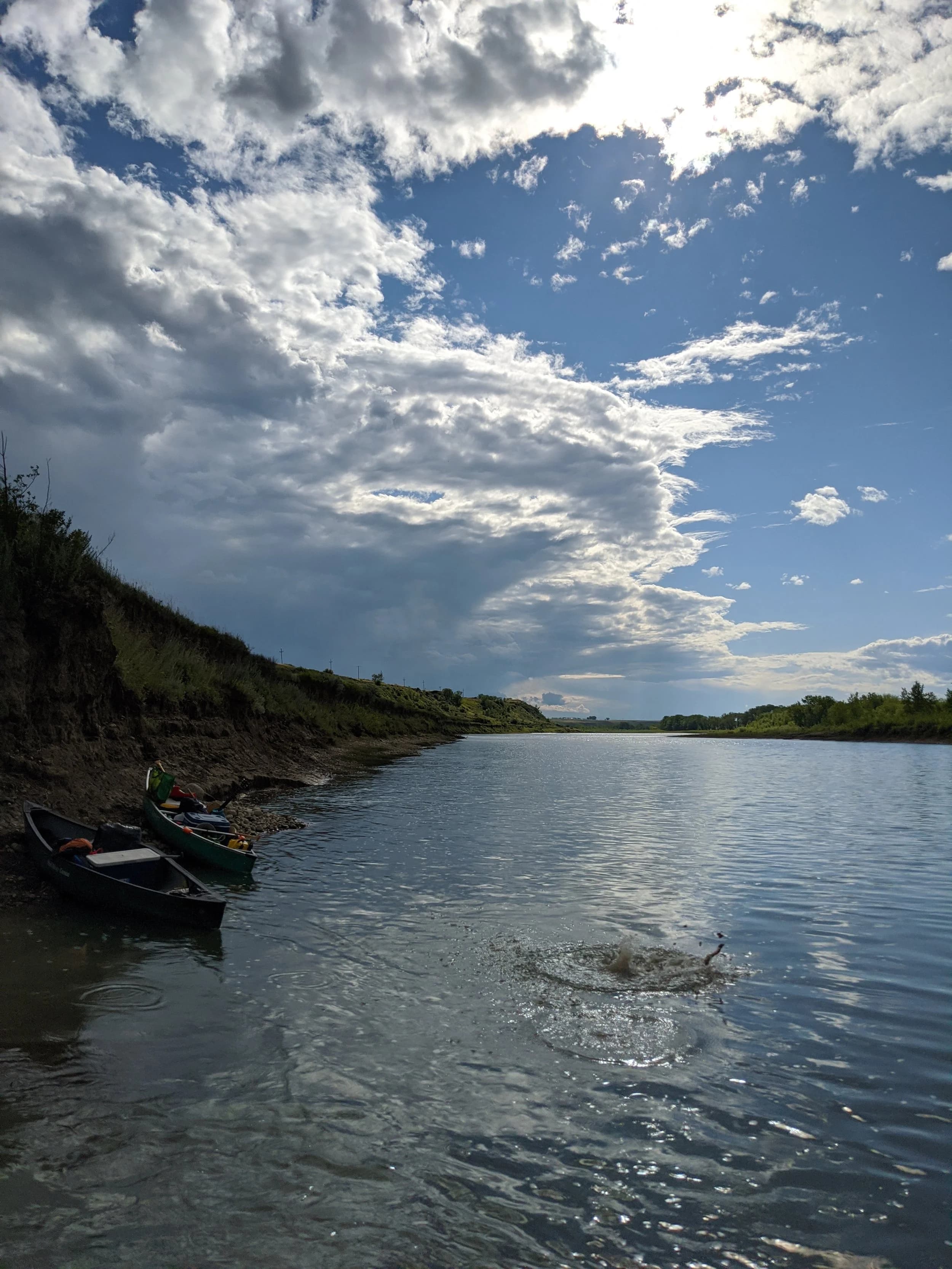 Guided River Canoe Trip with High Level Canoes and Kayak